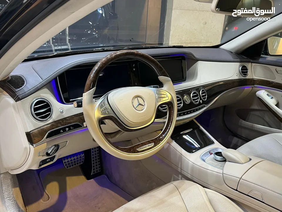 مرسيدس S400 بنزين 2014 AMG وارد شركه توفيق غرغور مالك شخص فحص كامل