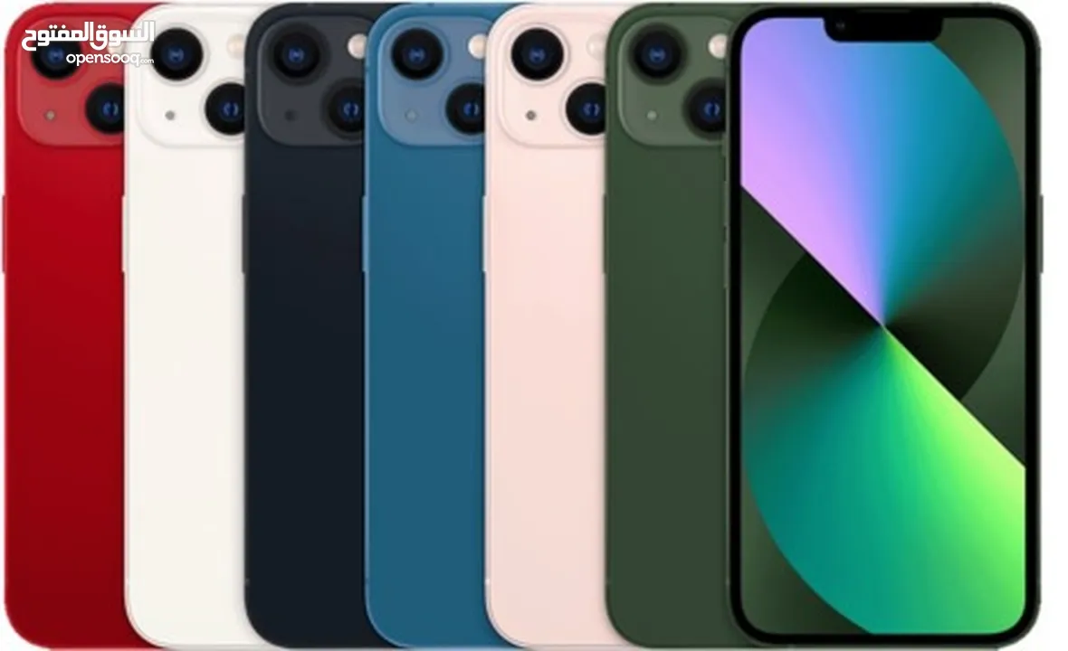 iPhone 13 128G جديد كفالة الشرق الاوسط جميع الالوان افضل سعر بالمملكة