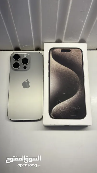 iPhone 15 pro / 256GB ايفون