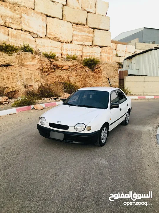 تويوتا كورولا مديل 99 جير تومات  متور 1.6  فحص ممتاز