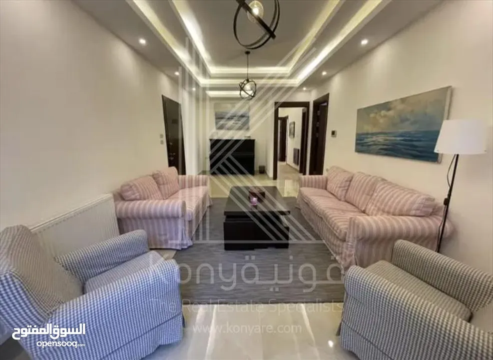 Furnished-B1 Floor-Apartment For Rent In Amman- Abdoun