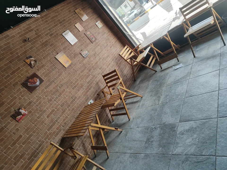 عدة مطعم استعمال خفيف جدا 8اشهر