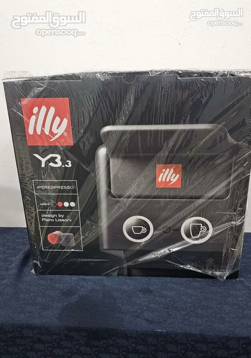 للبيع ماكينه قهوه ايلي الايطاليه الاصليه جديده illy