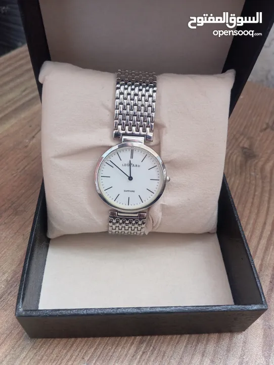 للبيع – ساعة LEOPARD SAPPHIRE أصلية "جديدة"