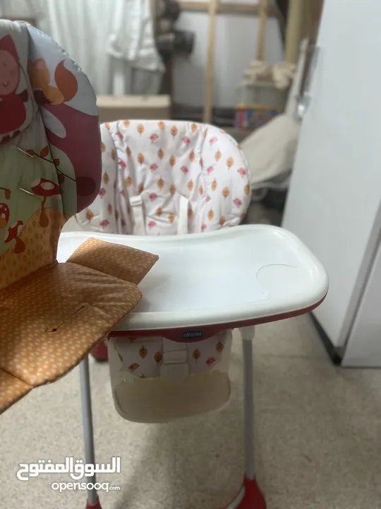 Chico double padding high chair