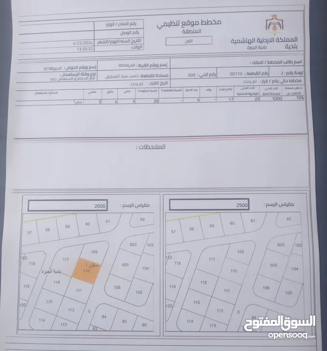 قطعة أرض للبيع بسعر مغري من المالك مباشرة في منطقة اللبن .