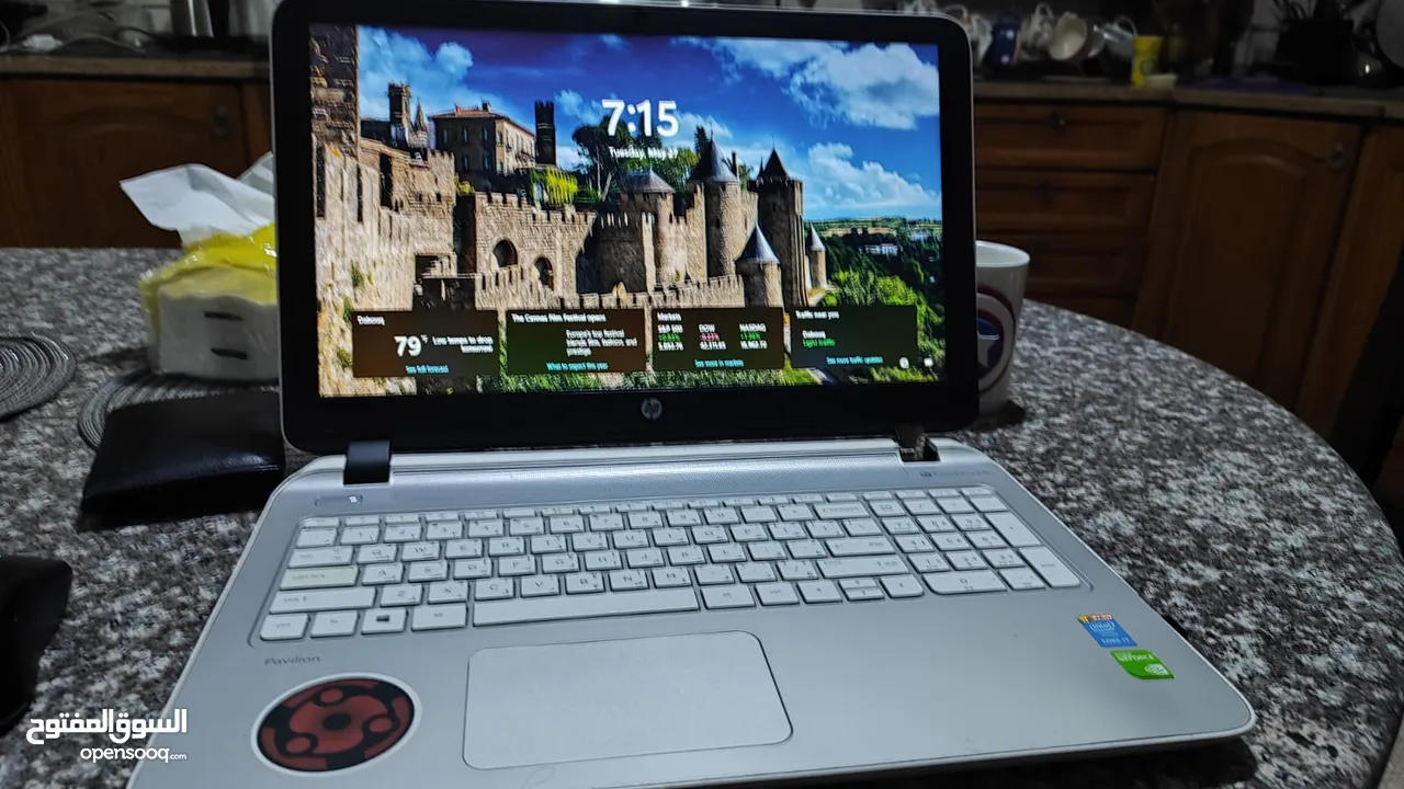 لابتوب I7 HP للبيع  بسعر ممتاز
