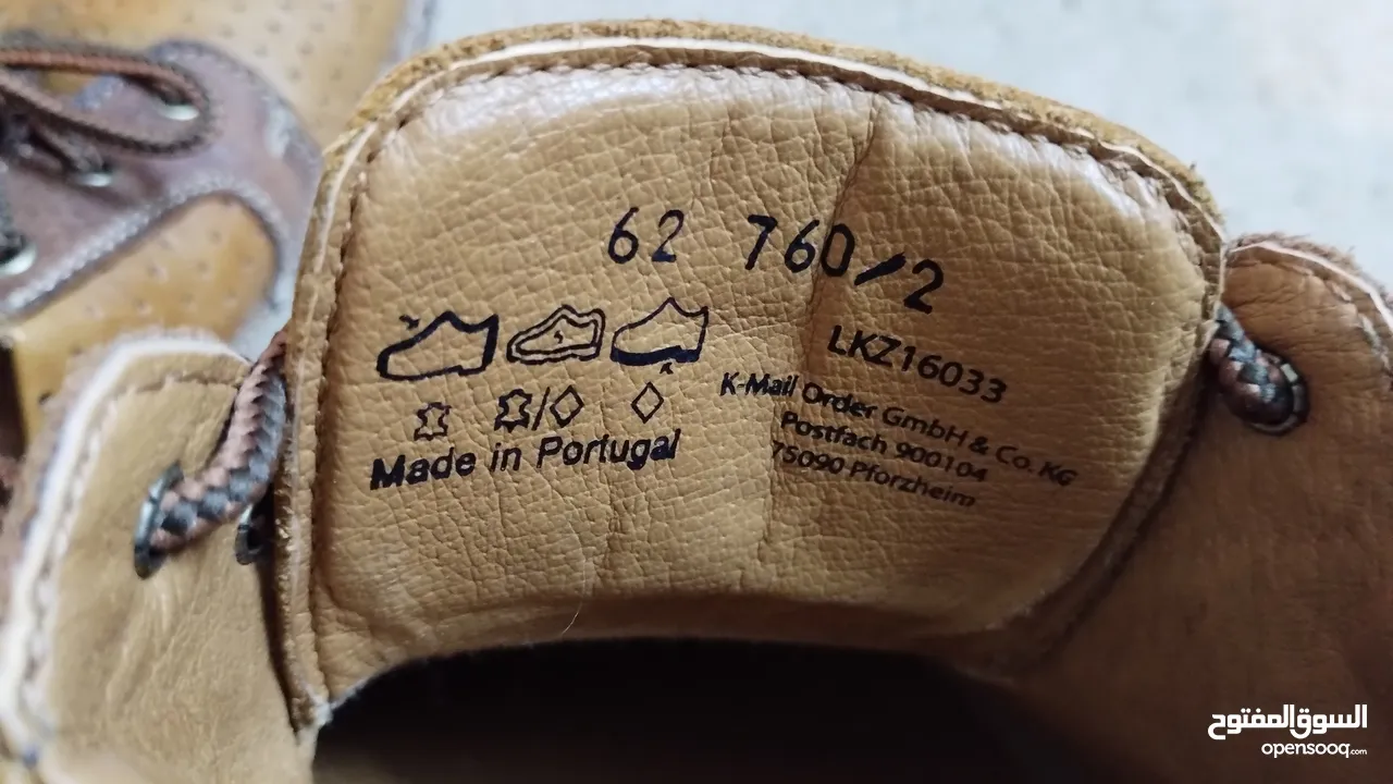 حذاء رجالي ماركة سوفتوك Softwalk برتغالي صناعة يدوية جلد طبيعي مريح 43
