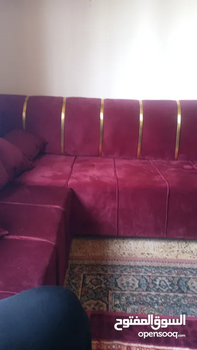 طقم كنب خشب لاتيه