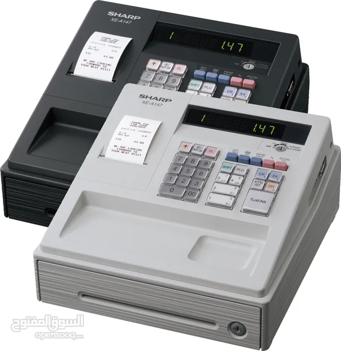 Sharp Cash Registers. VAT READY/سجلات نقدية شارب جاهزة لضريبة القيمة ال