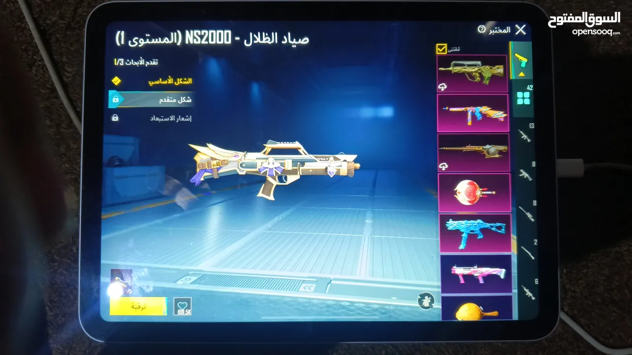 حساب ببجي ولا فيه اشي ناقصه
