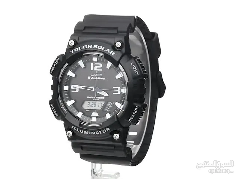ساعة كاسيو اصليه جديده مميزه عقارب ودجتال Casio Watch