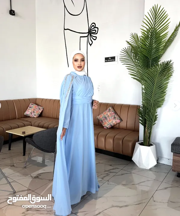 فستان سهرة للمحجبات