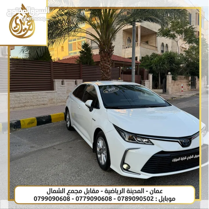 تويوتا كورولا هايبرد 2022 بدفعة اولى 1600