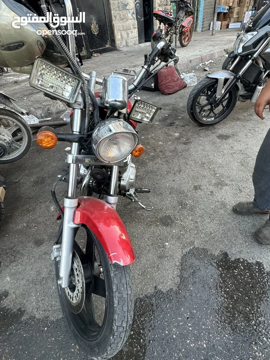 دراجة جنك شنك راسين 250cc للبيع بحاجت ترخيص