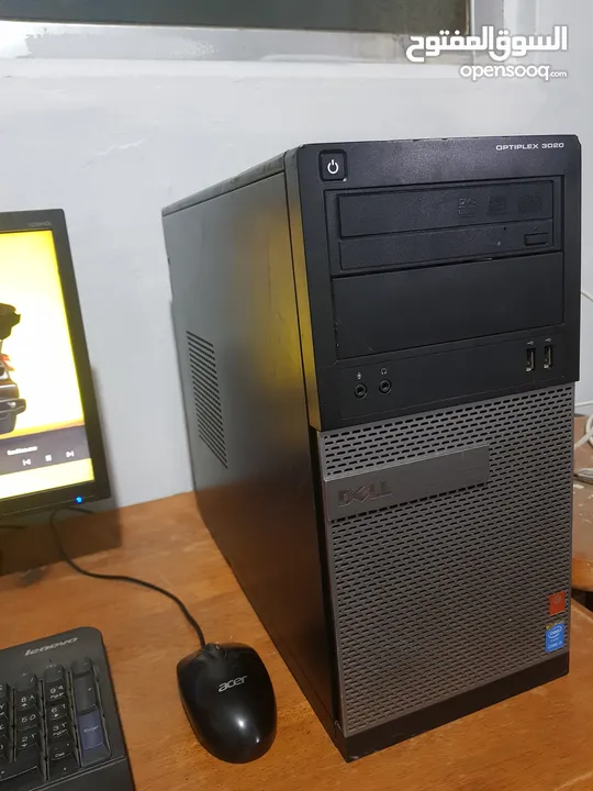 كمبيوتر pc Dell ssd gta v grand pubg free fire