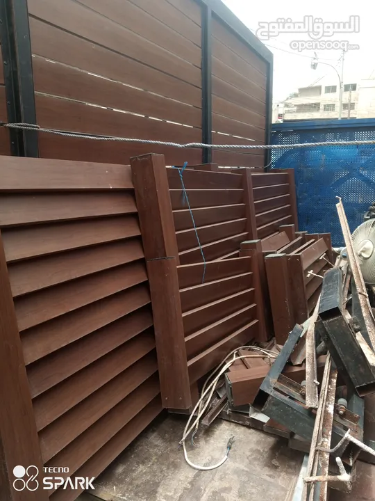 شراء جميع انواع الحديد والدربزين والزينكو والقرميد والكراكيب