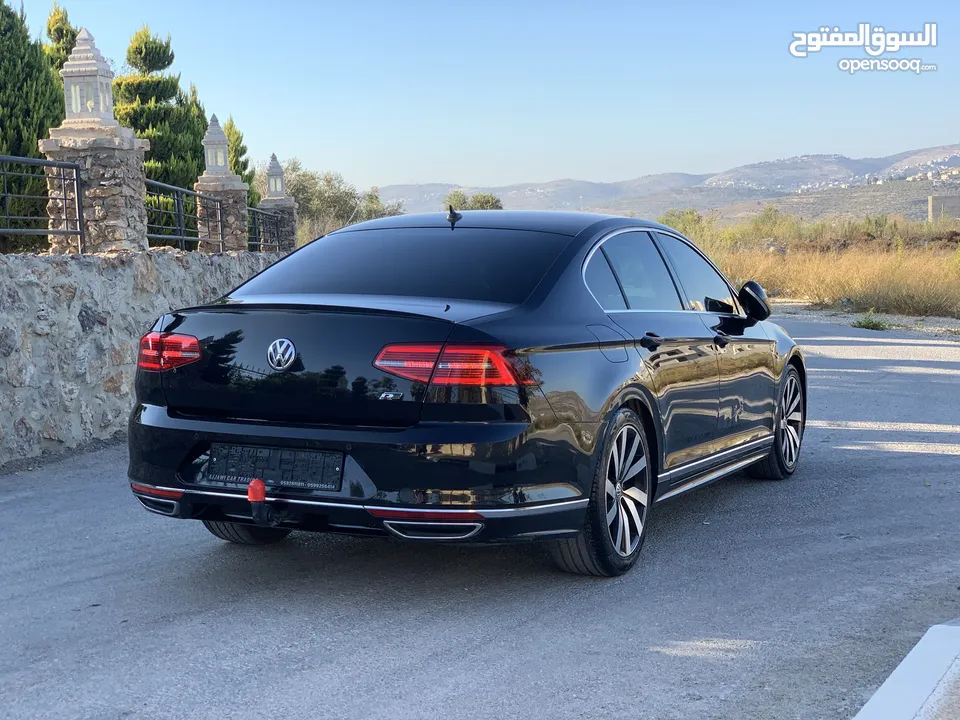 Passat R line B8 model 2018 بحالة الوكالة