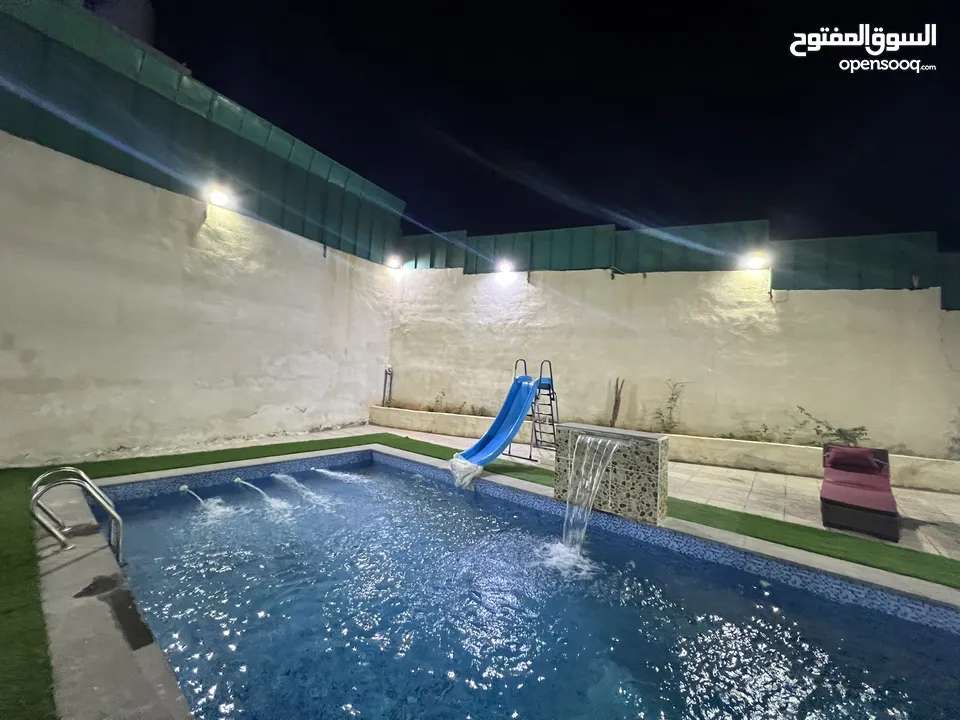 شيليه و مزرعة  للبيع او للايجار