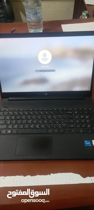 لابتوب hp 15s-fq5021ne للبيع مستعمل مثل الجديد ضمانه شغال