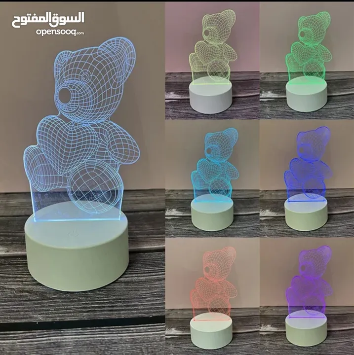 للبيع بالجمله  تحفه اكريلك مضيئ