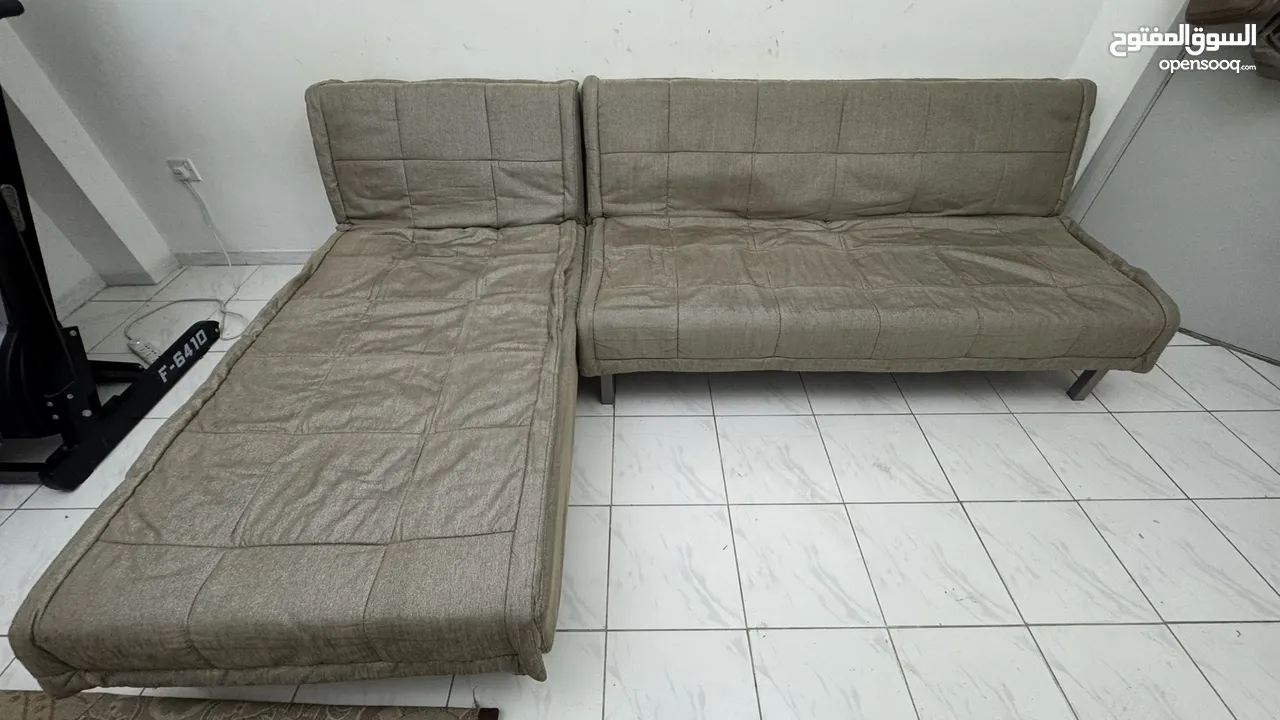 Convertible Sofa Set - Good Condition