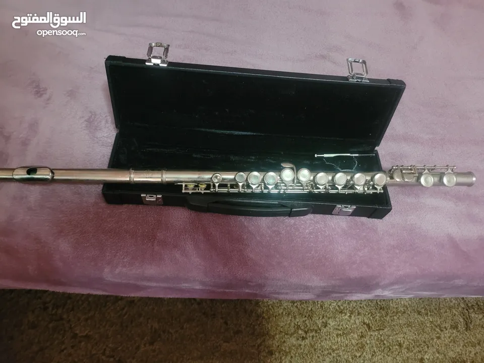 Flute for sale at Amman Jordan  in a good condition.  فلوت نوع سوزوكي للبيع