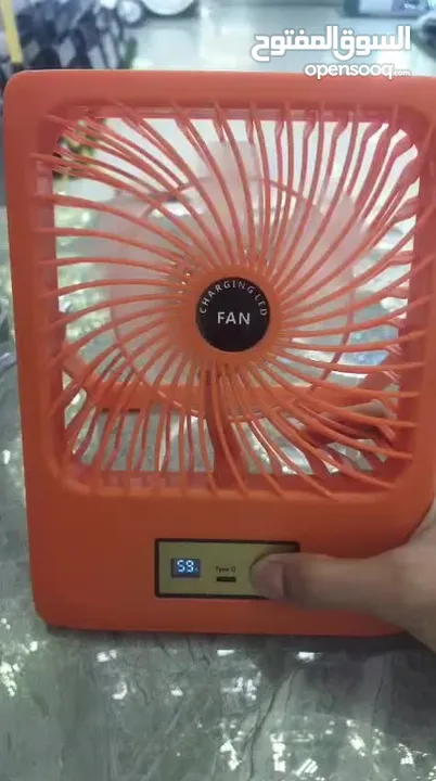 chargeable fan / benefits number inbox,