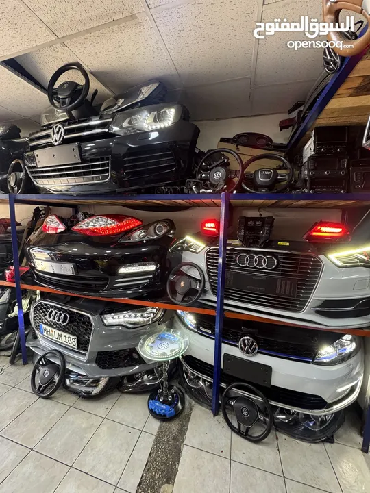 قطع غيار أودي و بورش و جولف Audi