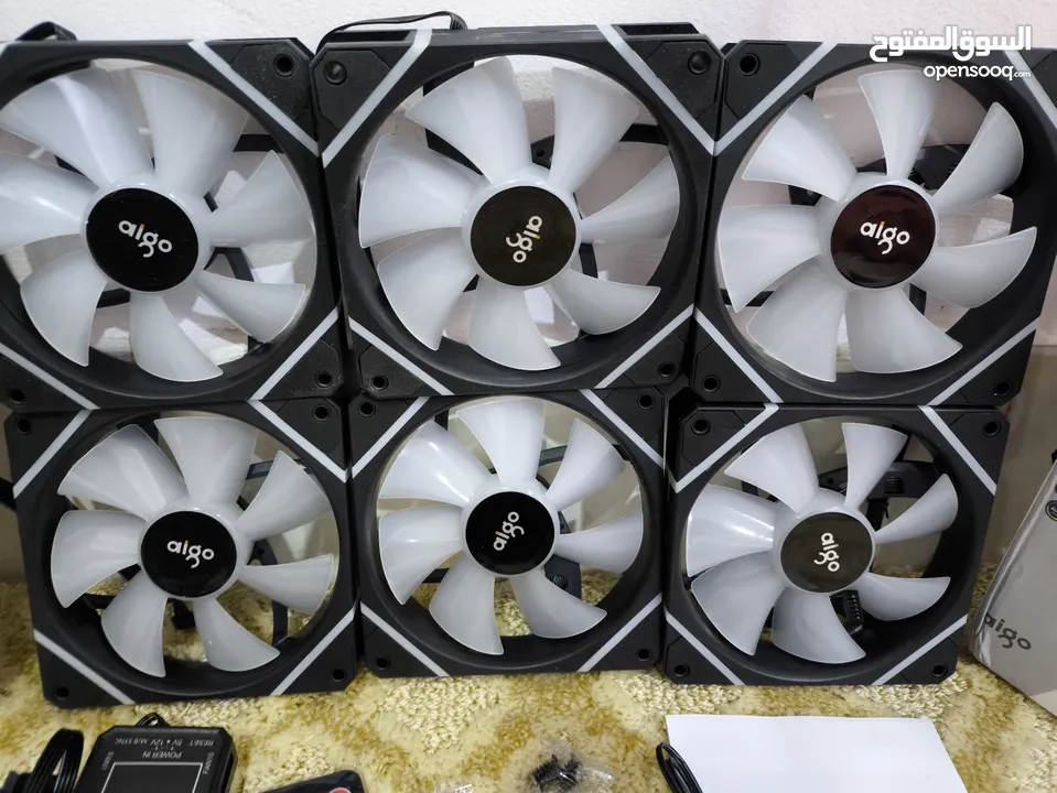 RGB Cooling Fans with Controller