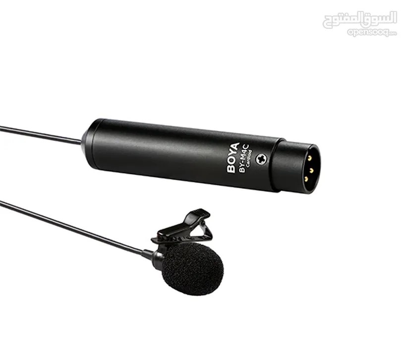 مايكرفون بويا موديل BOYA BY-M4C Lavalier Microphone
