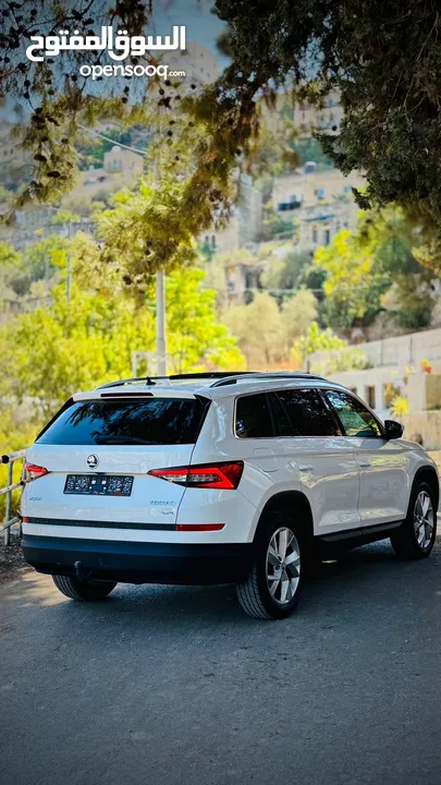 Skoda Kodiak   190 hp  4x4 AWD فحص نخب  إمكانية البيع دفعة وشيكات.
