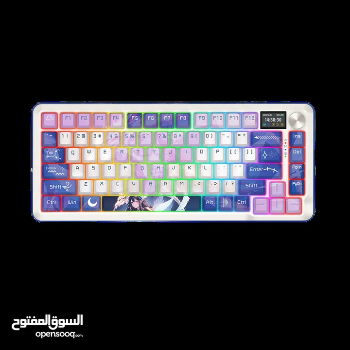REDRAGON K708 AK SPECIAL EDITION كيبورد ريدراجون نسخة خاصة مميز مع شاشة عرض
