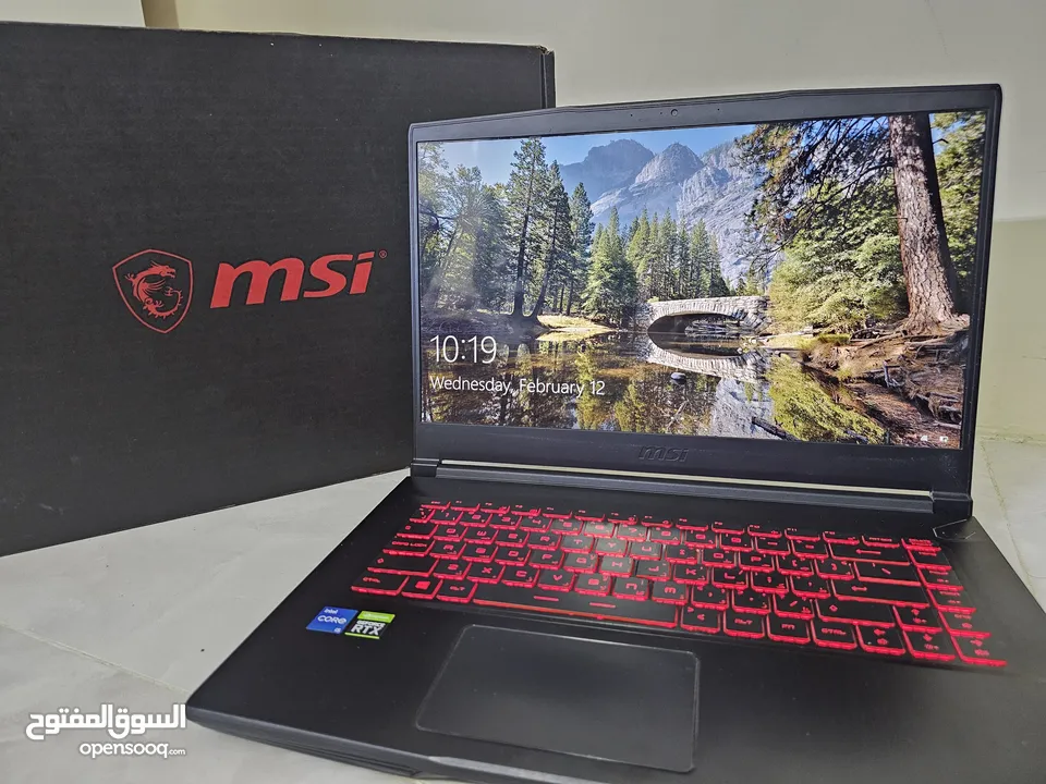 لابتوب قيمنق rtx 3050 - Msi gf63 gaming laptop