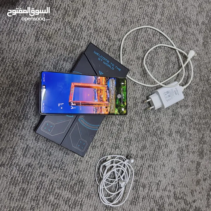 تلفون انفينكس برو 20 GT مستعمل بحاله ممتازه مع كامل اغراضه