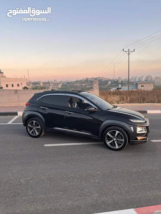 هيونداي كونا 2019 فل مسكر حقيقي 4WD مع فتحة سقف.. اعلى فئة