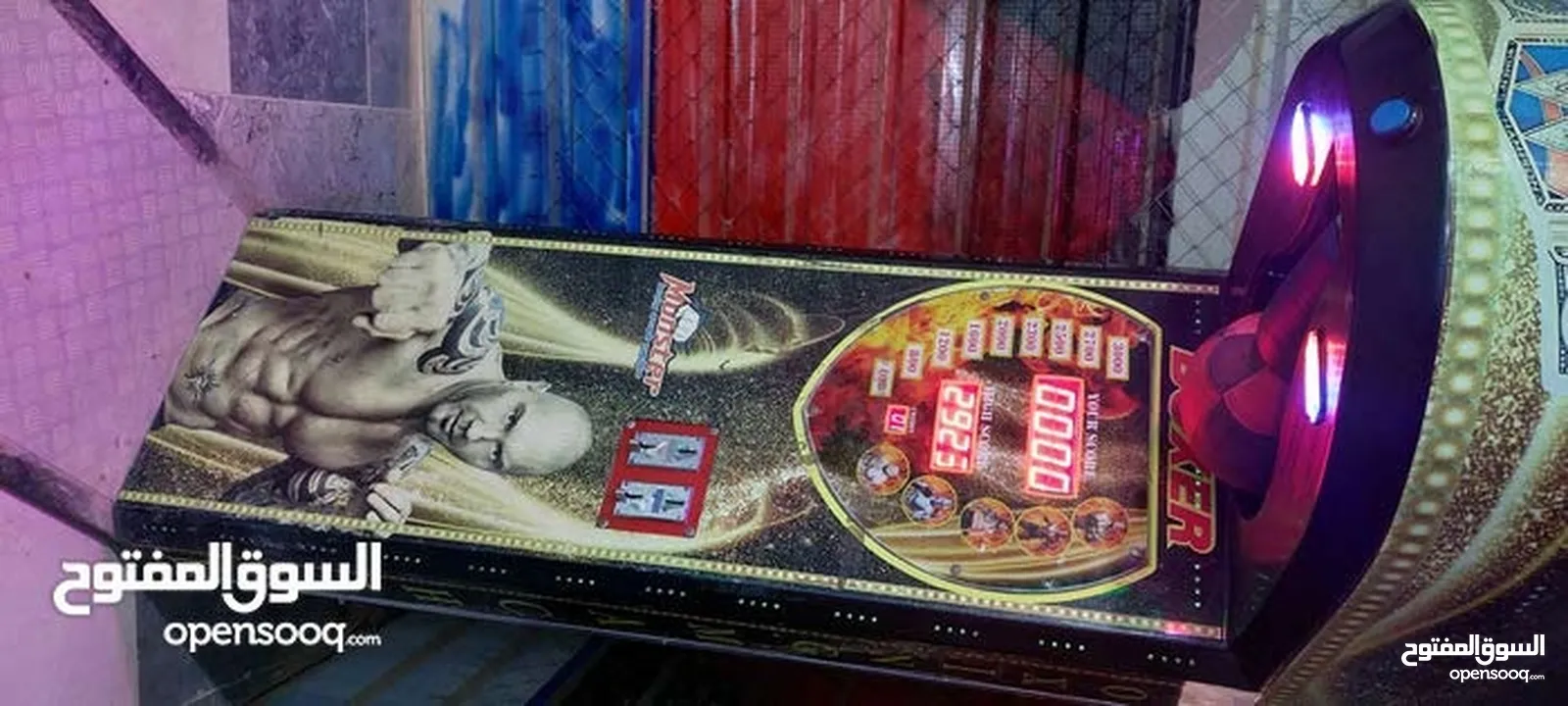 ماكينه بوكس للبيع بسعر حرق نظيفه نوع فايبر ضد الصدأ مونستر للبيع بسعر حرق بسبب السفر  ..............
