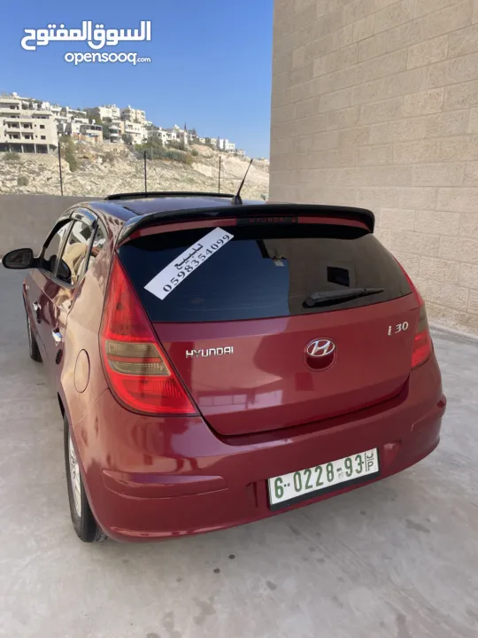 I30 للبيع موديل 2008 فتحة سقف فحص نظيف ترخيص طويل