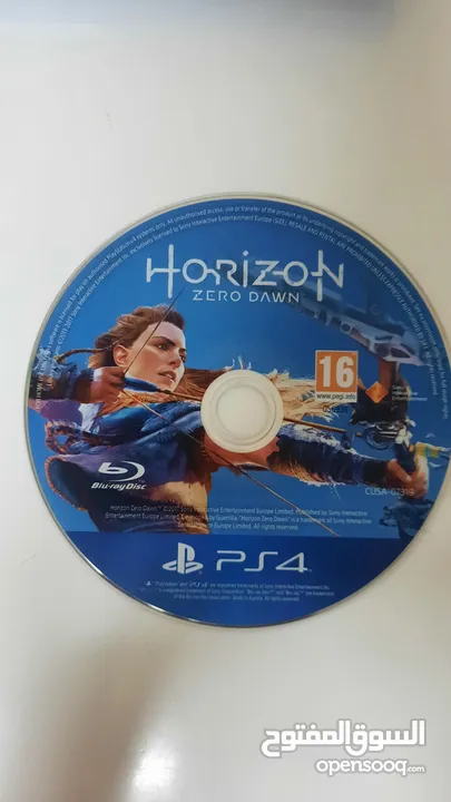 سيديhorizon zero dawn بحاله شبه جديد