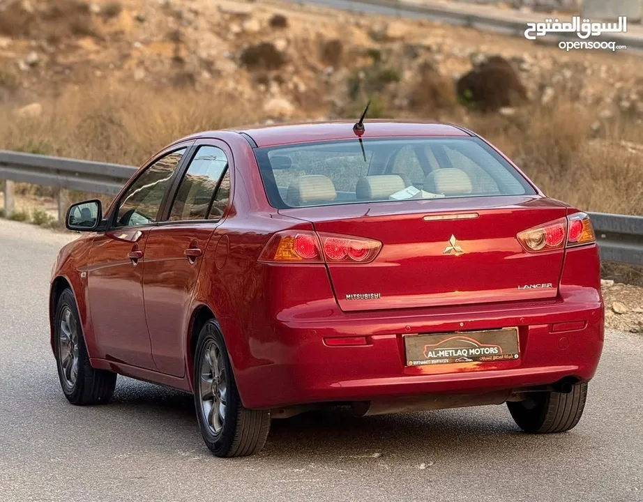 لانسر دفعه 18 وشكات 1350 فشهر 45 الف فقط فحص نخب اصل برايفت سياره بنايلون