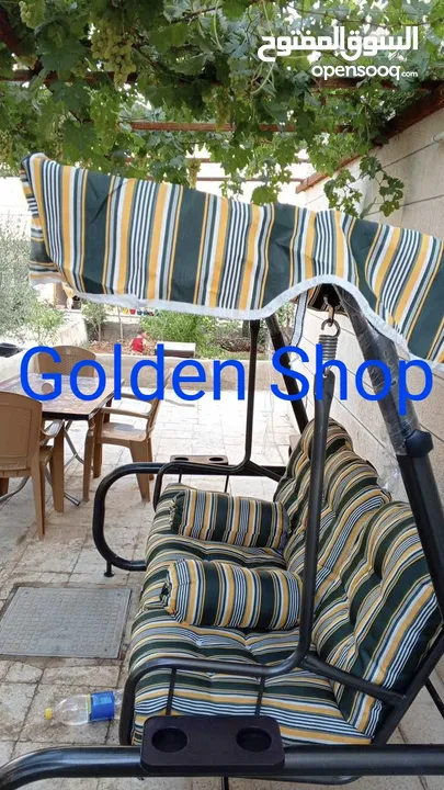افضل انواع المراجيح الثلاثية ومراجيح عش البلبل الحجم الجامبو واطقم الراتان  نخب اول ومكفوووووووول