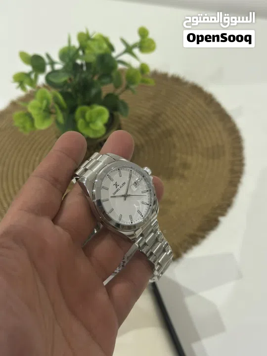 ساعة رجالية جديدة غير مستخدمة بالمرة Daniel klein premium : Silver and white  -  unique