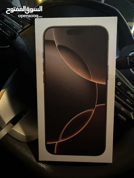 iPhone 16 pro max 256GB Middle East new