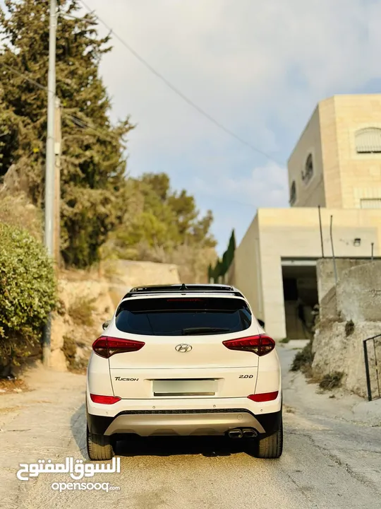 هيونداي توسان 2018  فل الفل مسكررر اضافات بحالة الوكاله