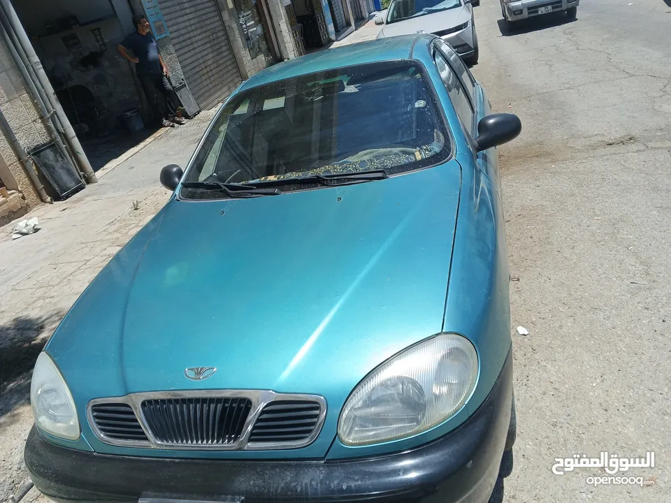 دايو لانوس موديل 1999  مطلوب فيها 1800دينار