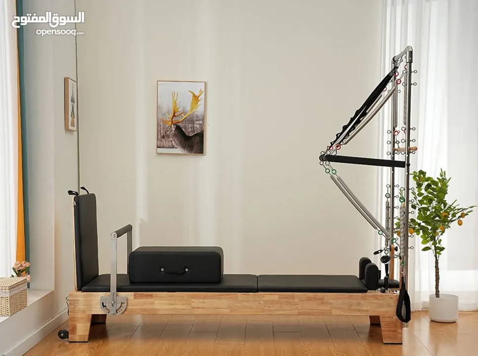 Pilates Reformer with tower ريفورمر بيلاتس
