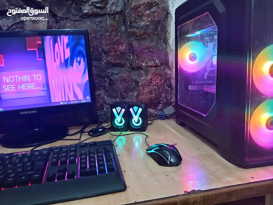 Ps gaming  صلاة النبي للبيع بحالة ممتازة           مع ملحقاته