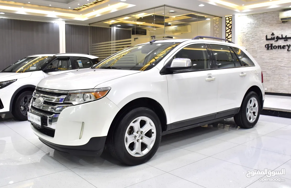 Ford Edge SEL AWD ( 2013 Model ) in White Color GCC Specs