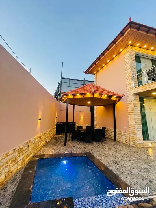 شاليه بيرلا Pearla Chalet شاليه في البحر الميت منطقة الراما للبيع   معايير خمس نجوم