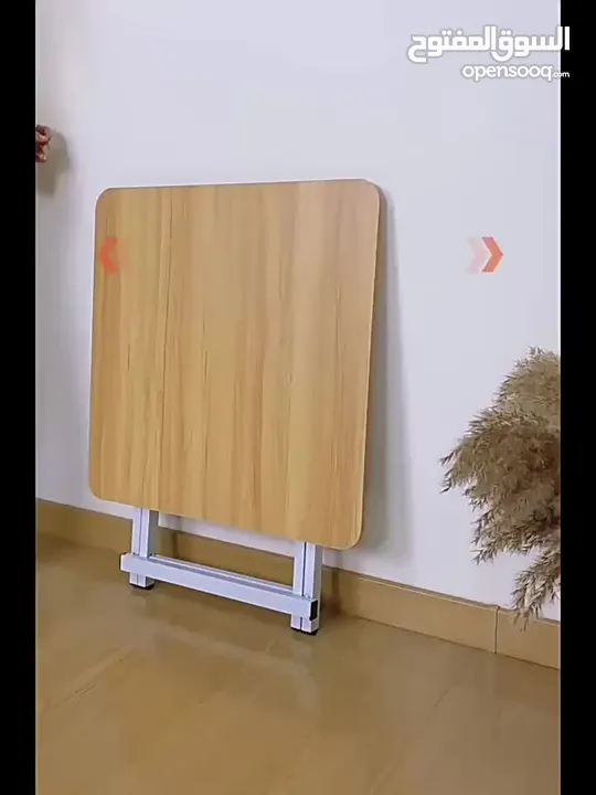 طاولة خشبية محمولة قابلة للطي - Portable Foldable Wooden Table